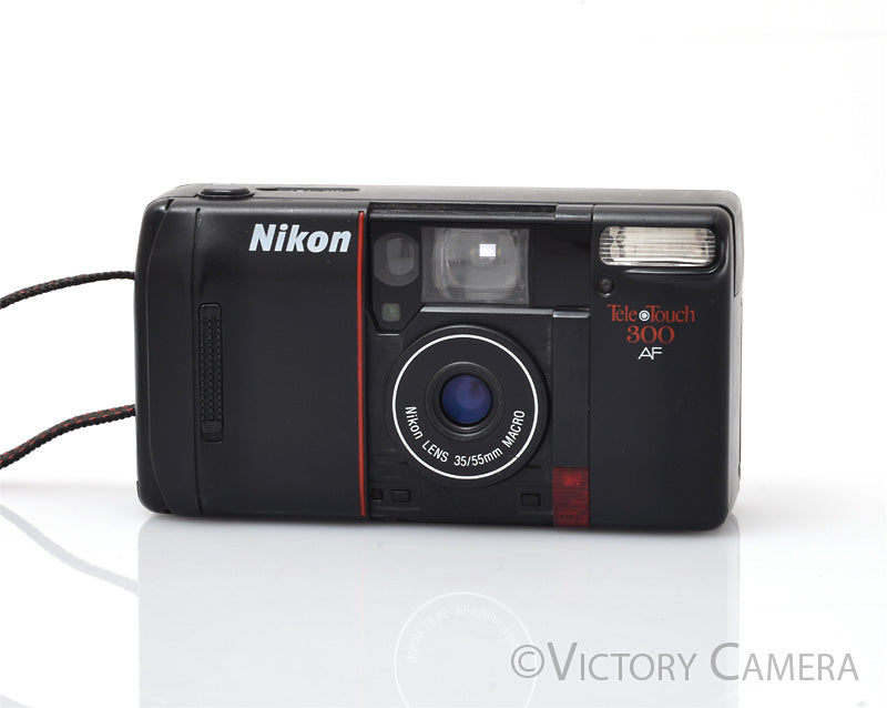 Nikon Tele Touch 35mm AF Macro Point & Shoot Film Camera  [EXC] - Victory Camera