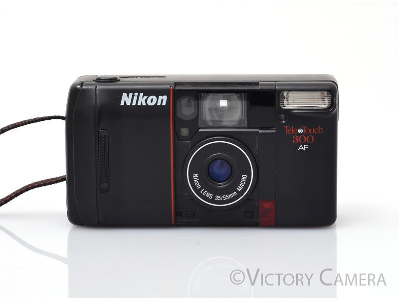 Nikon Tele Touch 35mm AF Macro Point &amp; Shoot Film Camera  [EXC] - Victory Camera