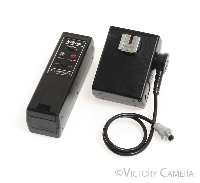 Nikon ML-1 Transmitter / Receiver Trigger Kit for F2 Motordrive [EXC] - Victory Camera