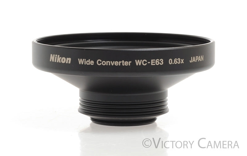 Nikon WC-E63 0.63x Wide Angle Converter for Coolpix 900 Series/800/4500 [EXC+] - Victory Camera