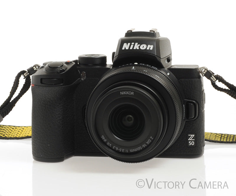 Nikon Z50 20.9MP Mirrorless Camera w/ 16-50mm Zoom Lens + 2 Batteries [EXC+] - Victory Camera