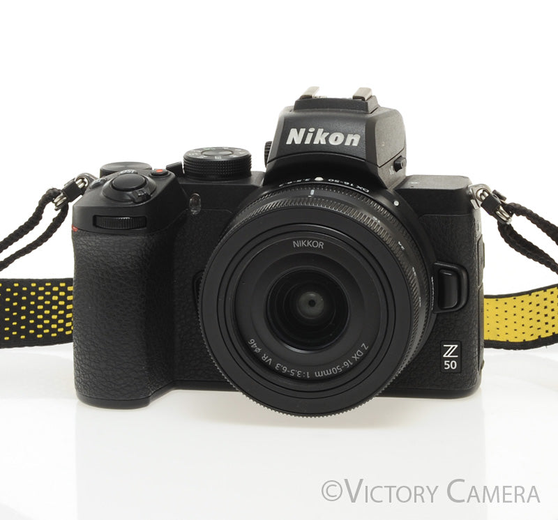 Nikon Z50 20.9MP Mirrorless Camera w/ 16-50mm Zoom Lens [MINT-] - Victory Camera