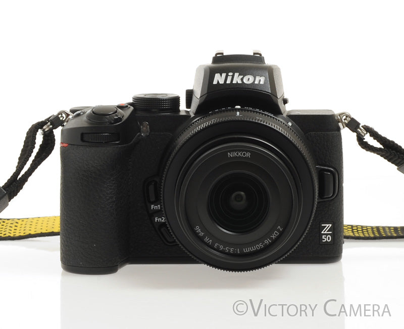 Nikon Z50 20.9MP Mirrorless Camera w/ 16-50mm Zoom Lens + 2 Batteries [EXC+] - Victory Camera