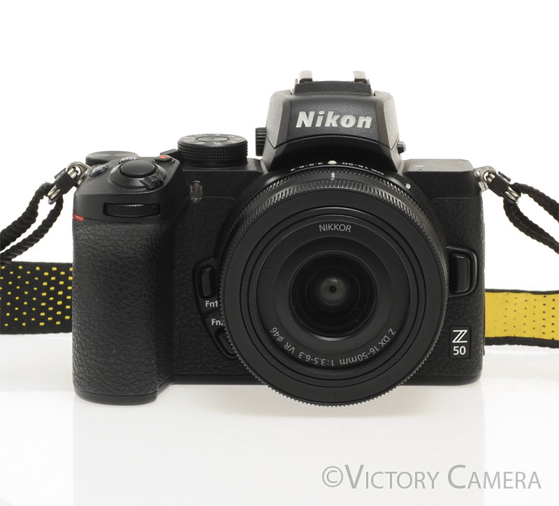 Nikon Z50 20.9MP Mirrorless Camera w/ 16-50mm Zoom Lens [MINT-] - Victory Camera