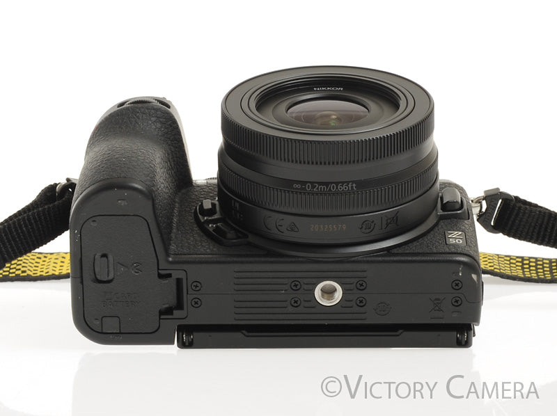 Nikon Z50 20.9MP Mirrorless Camera w/ 16-50mm Zoom Lens + 2 Batteries [EXC+] - Victory Camera