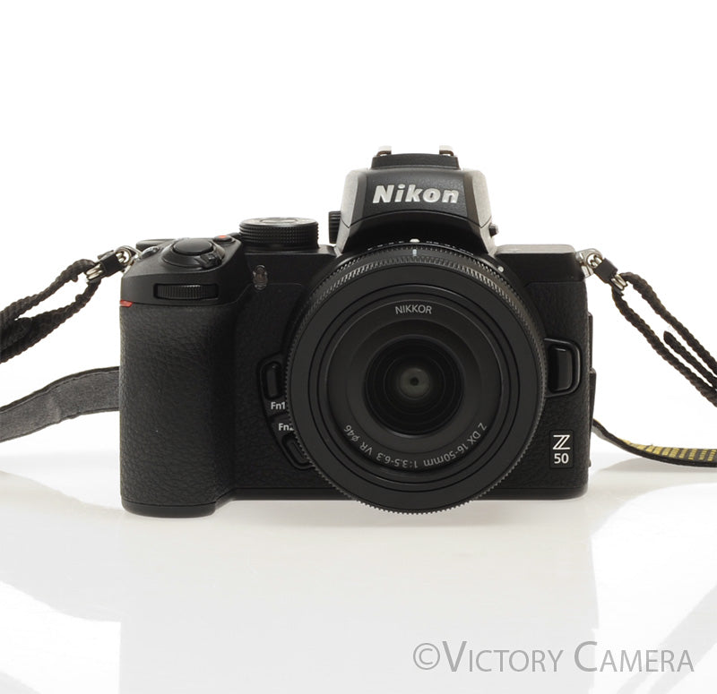 Nikon Z50 20.9MP Mirrorless Camera w/ 16-50mm Zoom Lens [MINT-] - Victory Camera