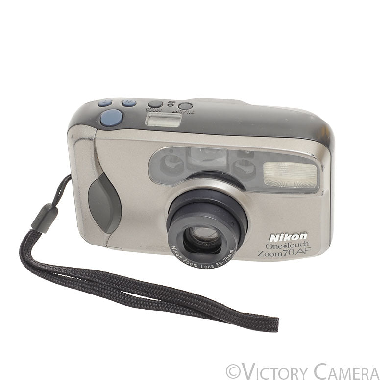 Nikon One Touch Zoom 70 AF 35mm Point & Shoot Film Camera w/ 38-70mm [EXC-] image 1
