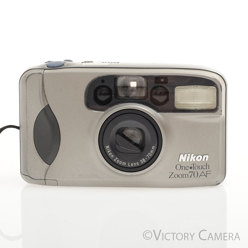 Nikon One Touch Zoom 70 AF 35mm Point & Shoot Film Camera w/ 38-70mm [EXC-] image 2