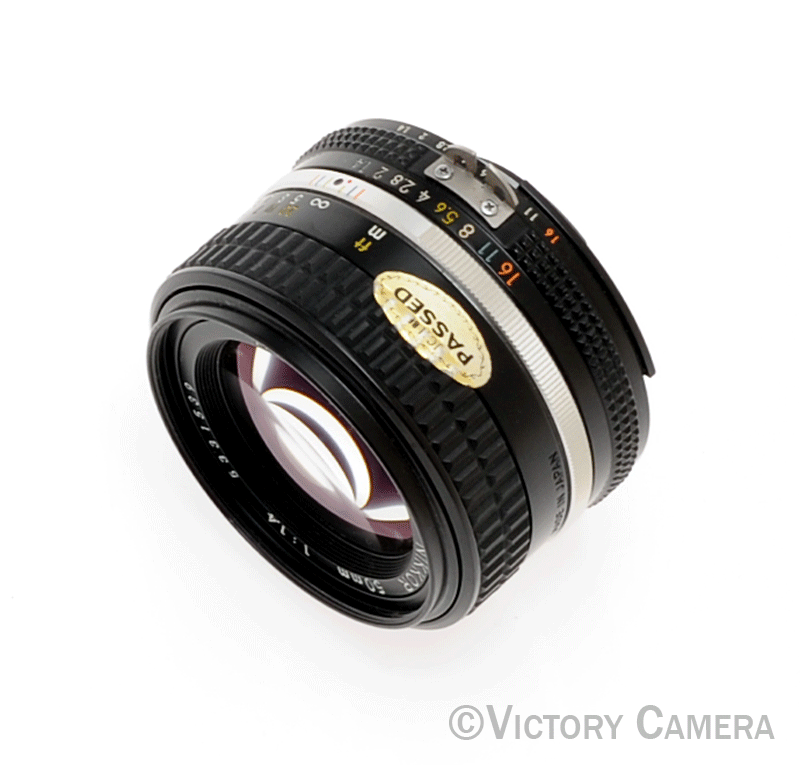 Nikon Nikkor 50mm f1.4 AI-S Manual Focus Prime Lens [EXC+] - Victory Camera