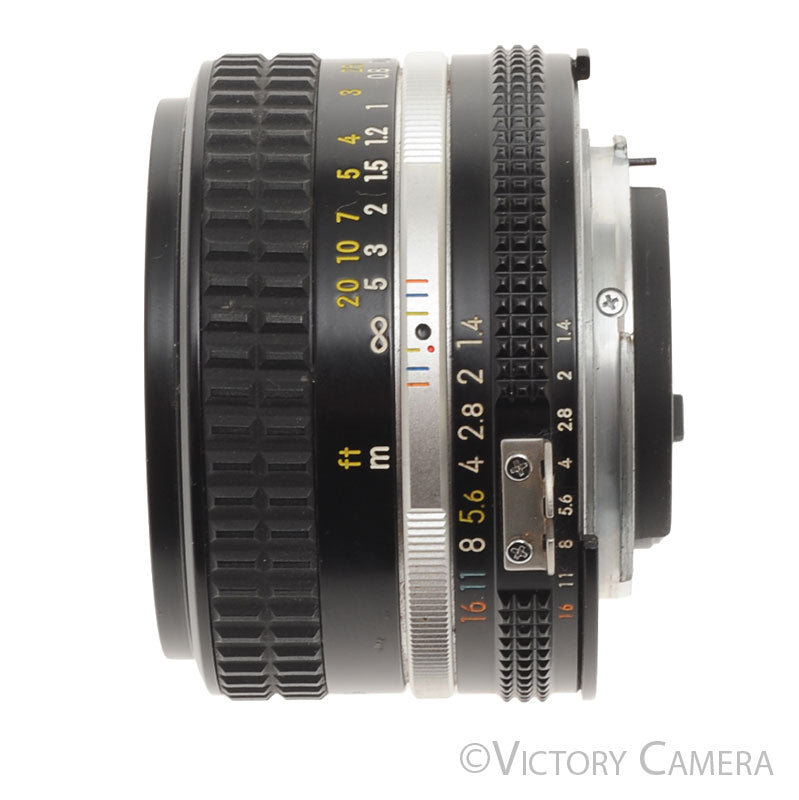 Nikon Nikkor 50mm f1.4 AI-S Manual Focus Prime Lens [EXC-] - Victory Camera
