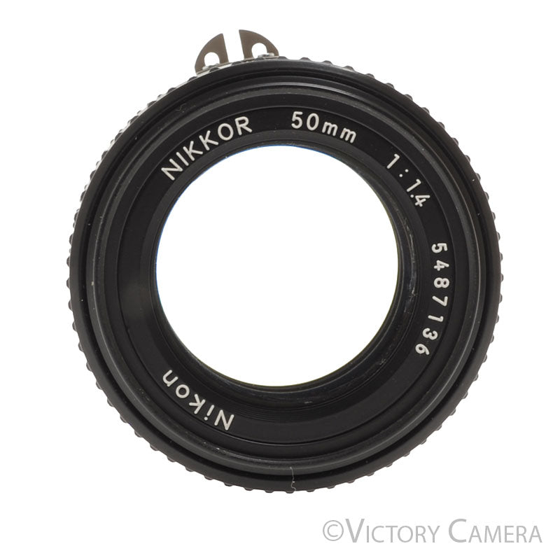 Nikon Nikkor 50mm f1.4 AI-S Manual Focus Prime Lens [EXC-] - Victory Camera