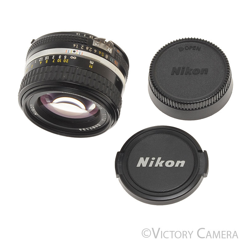 Nikon Nikkor 50mm f1.4 AI-S Manual Focus Prime Lens [EXC-] - Victory Camera