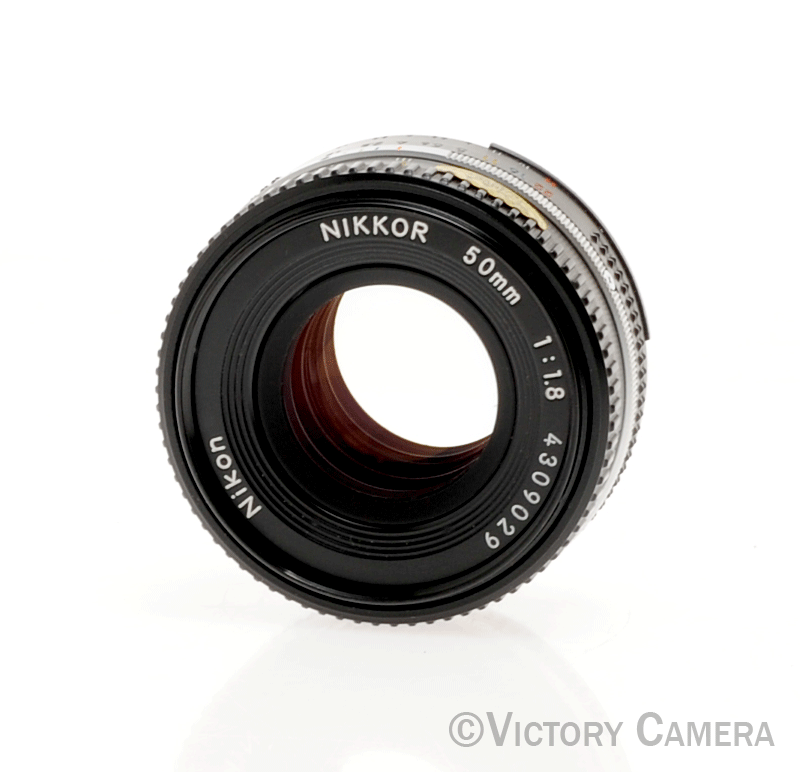 Nikon Nikkor 50mm f1.8 AI-S Pancake Lens  [EXC+] - Victory Camera