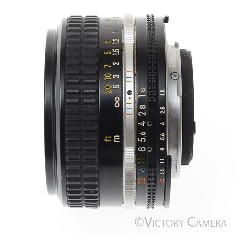 Nikon Nikkor 50mm F1.8 AI-S Manual Lens III (Long Version) [EXC] - Victory Camera