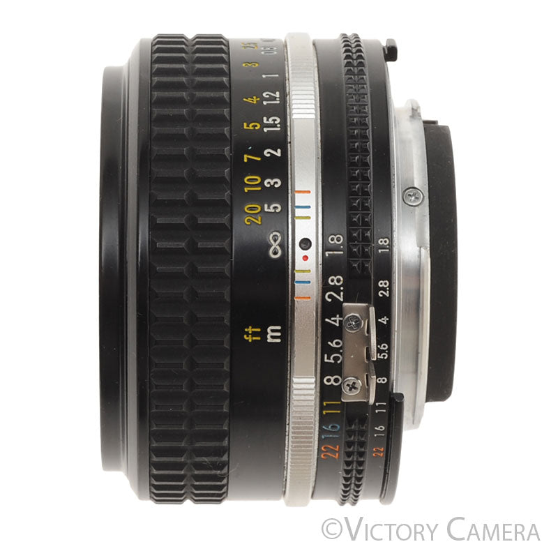 Nikon Nikkor 50mm F1.8 AI-S Manual Lens III (Long Version) [MINT-] - Victory Camera