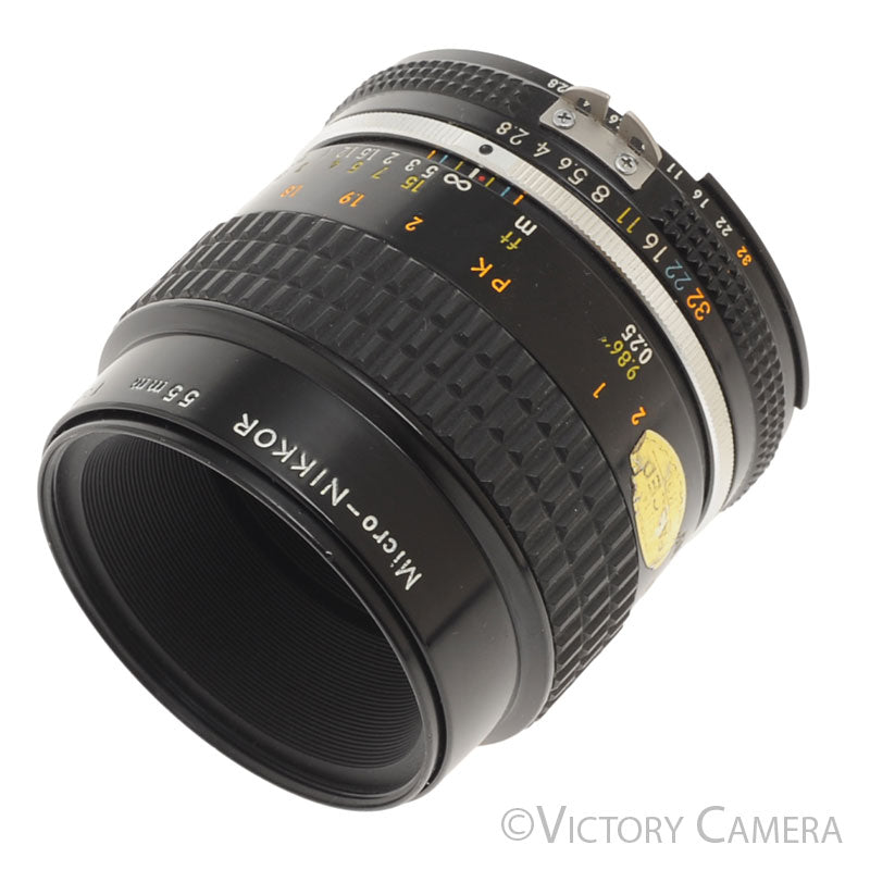 Nikon Micro-Nikkor 55mm f2.8 AI-s Man. Focus Lens -Smooth Focus- [EXC] - Victory Camera