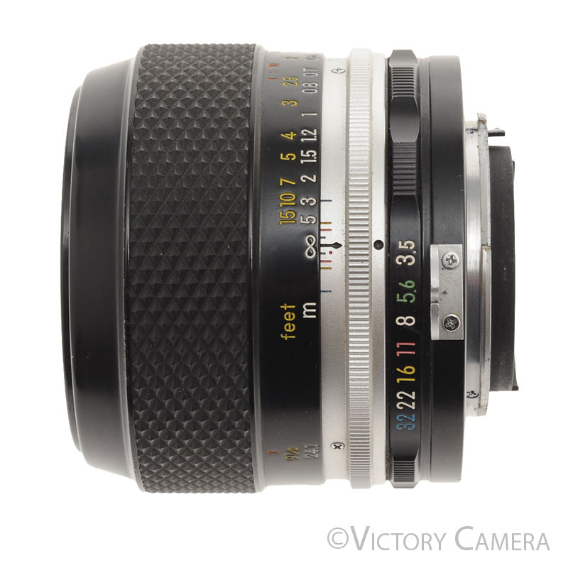 Nikon Micro-Nikkor 55mm F3.5 Non-AI Manual Focus Macro Lens [EXC] - Victory Camera