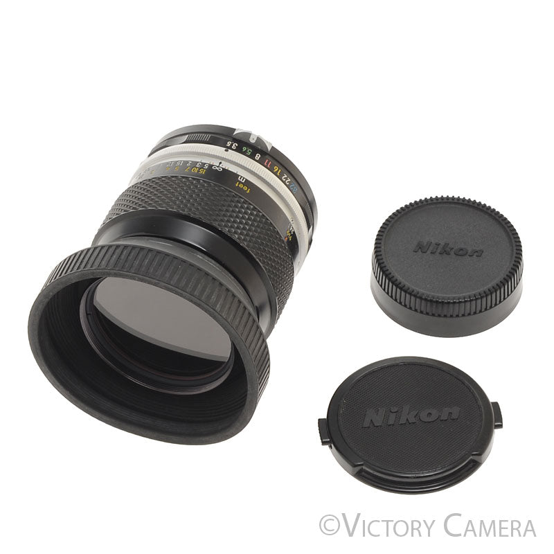 Nikon Micro-Nikkor 55mm F3.5 Non-AI Manual Focus Macro Lens [EXC] - Victory Camera