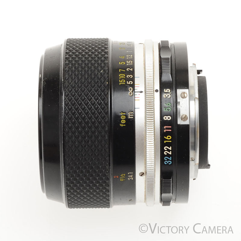 Nikon Micro-Nikkor 55mm f3.5 Non-AI Macro Lens [EXC+] - Victory Camera