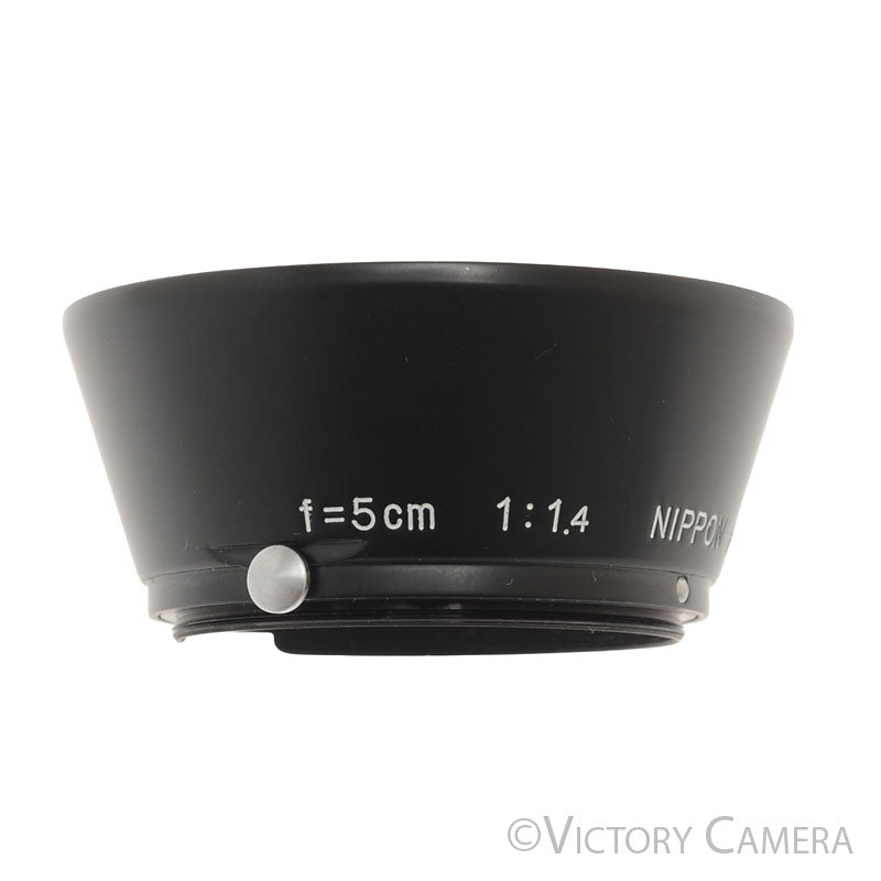 Nikon 5cm f1.4 Rangefinder Shade / Hood for S Mount 5cm 50mm f1.4  [EXC+] - Victory Camera