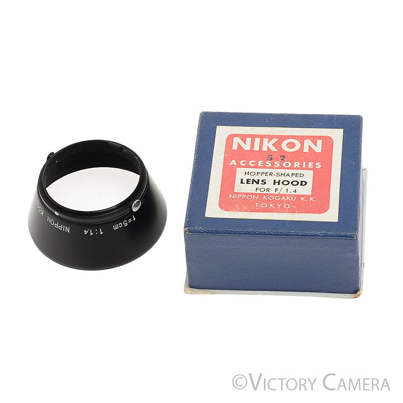 Nikon 5cm f1.4 Rangefinder Shade / Hood for S Mount 5cm 50mm f1.4  [EXC+] - Victory Camera