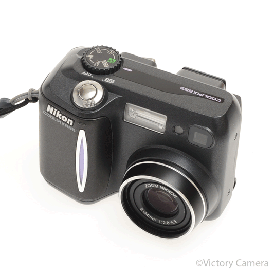 Nikon CoolPix 885 3.2MP Digital Point & Shoot Camera [EXC+] - Victory Camera