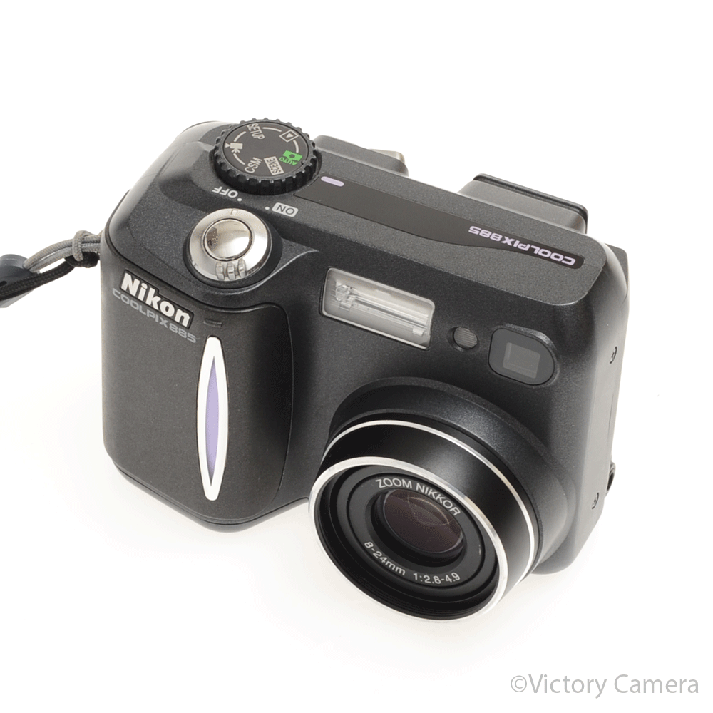 Nikon CoolPix 885 3.2MP Digital Point & Shoot Camera [EXC+] - Victory Camera