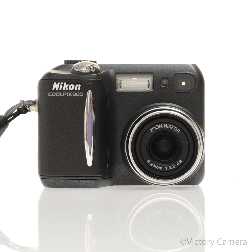 Nikon CoolPix 885 3.2MP Digital Point & Shoot Camera [EXC+] - Victory Camera