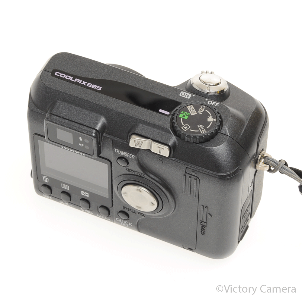 Nikon CoolPix 885 3.2MP Digital Point & Shoot Camera [EXC+] - Victory Camera