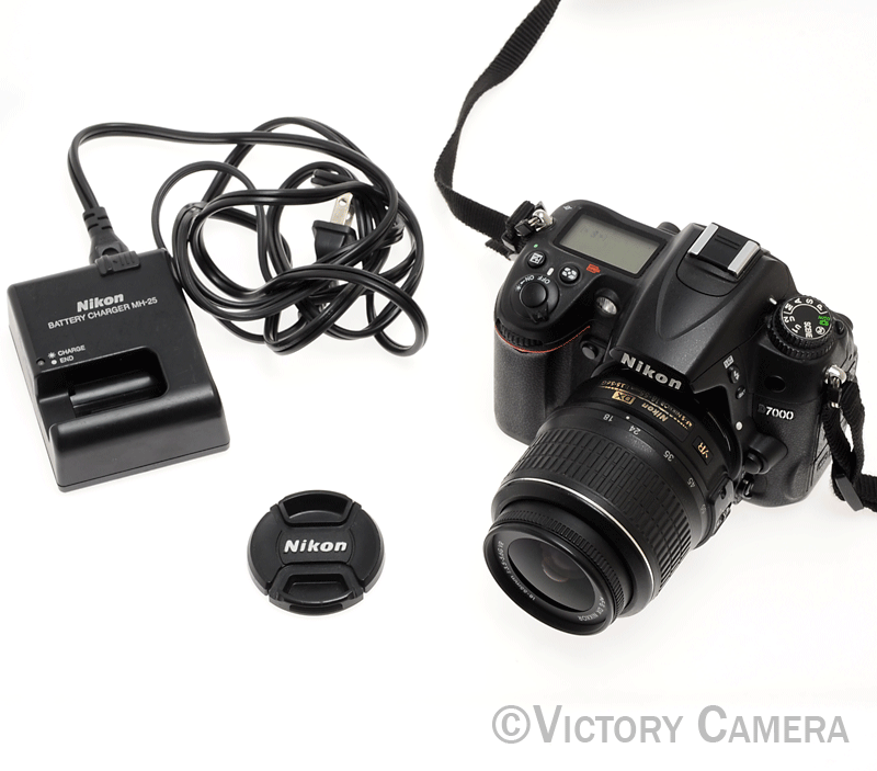 Nikon D7000 16.2MP Digital Camera w/ 18-55mm Lens [EXC] - Victory Camera