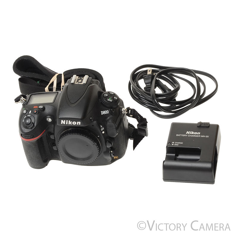 Nikon D800 36.3MP Digital SLR Camera Body ~8000 Shots [EXC-] - Victory Camera
