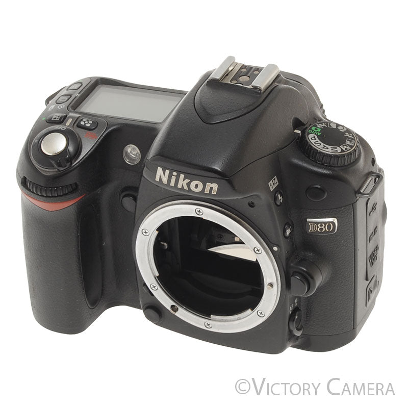Nikon D80 Digital SLR Camera Body w/ Battery and Charger [EXC-] - Victory Camera