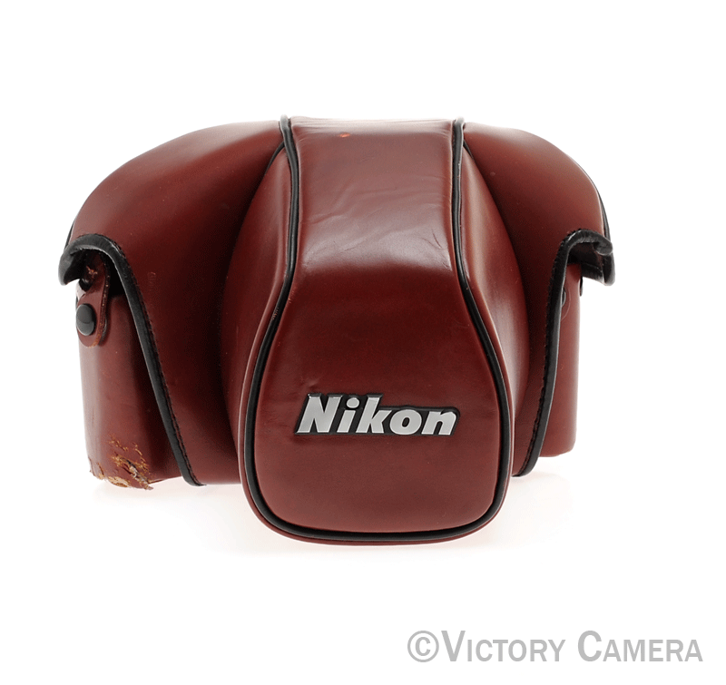 Nikon CF-22  Leather Everready Case for F3 F3HP Camera [EXC-] - Victory Camera