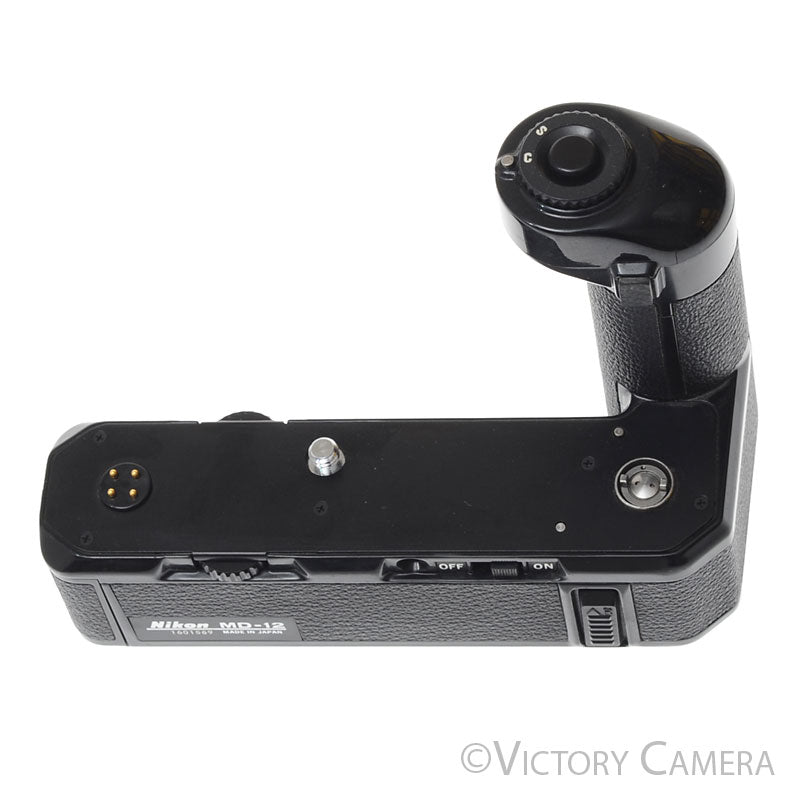 Nikon MD-12 Motor Drive fits FE/FE-2/FM/FM-2/FM3a/FA Cameras [EXC] - Victory Camera