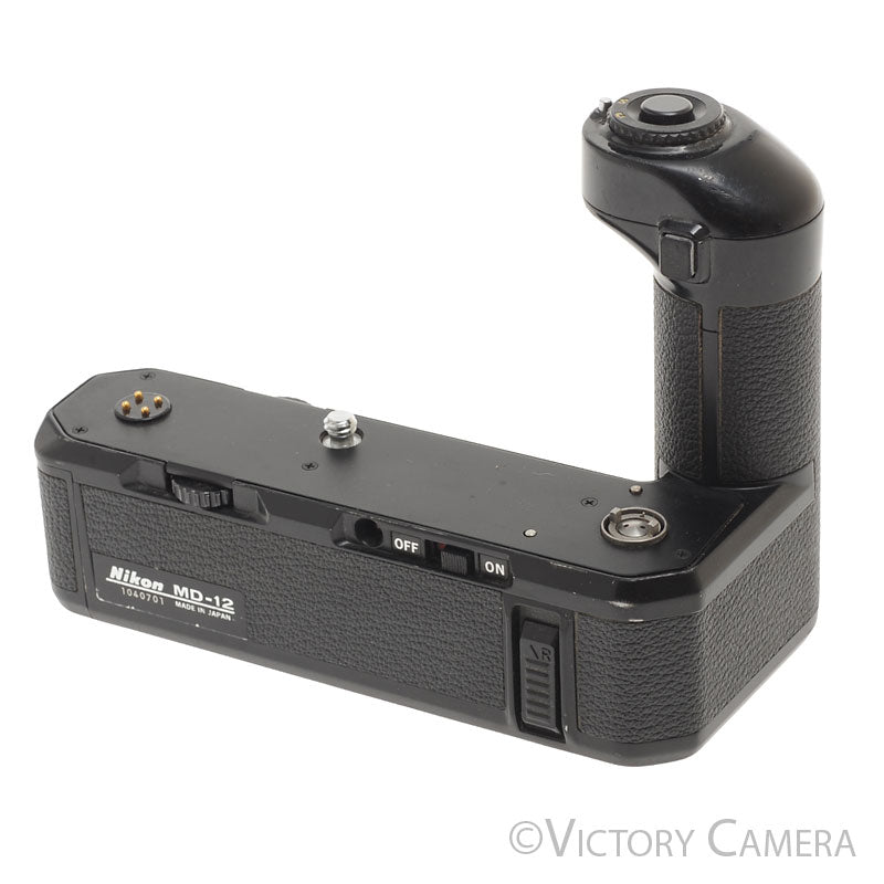 Nikon MD-12 Motor Drive fits FE/FE-2/FM/FM-2/FM3a/FA Cameras [EXC] - Victory Camera