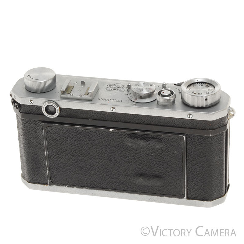 Nikon M Rangefinder Camera Body w/ Leather Case ~Rare [EXC-] - Victory Camera