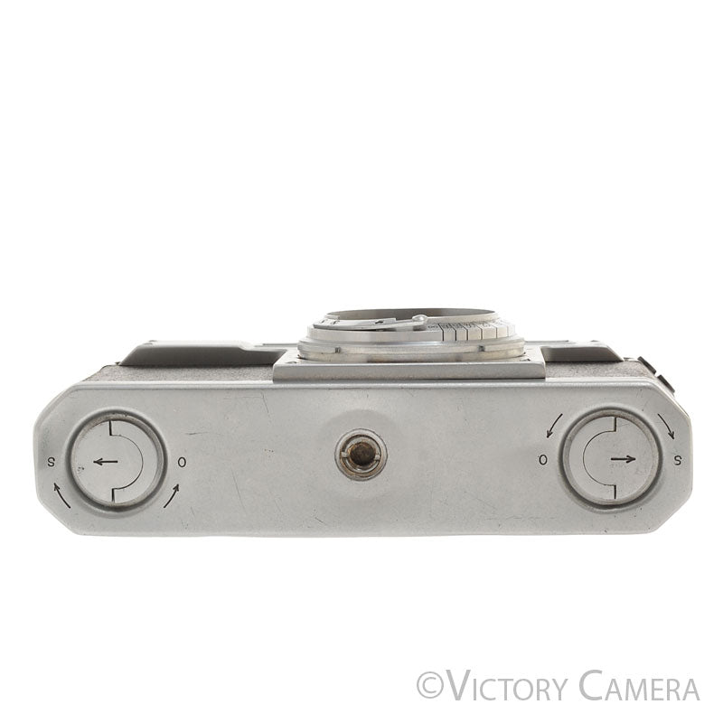 Nikon M Rangefinder Camera Body w/ Leather Case ~Rare [EXC-] - Victory Camera