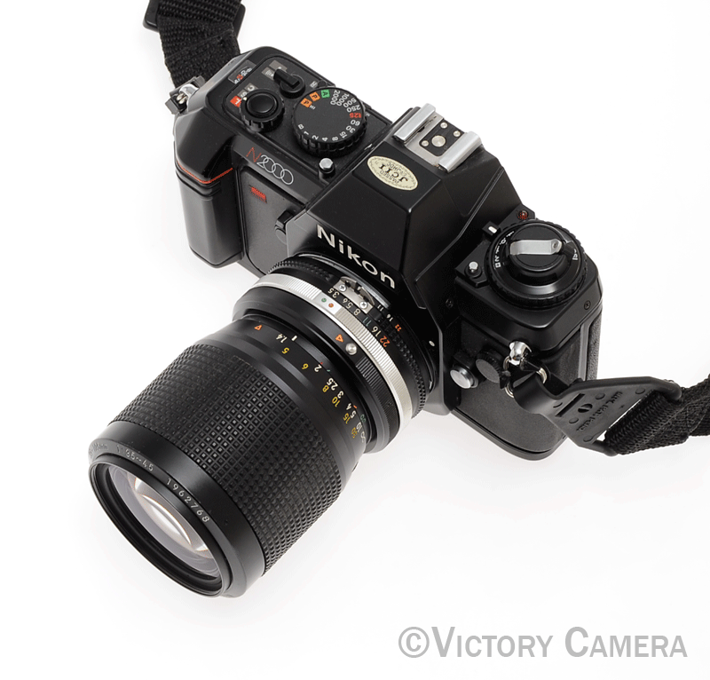 Nikon N2000 35mm Film Camera w/ 35-105mm f3.5-4.5 Zoom Lens [EXC] - Victory Camera