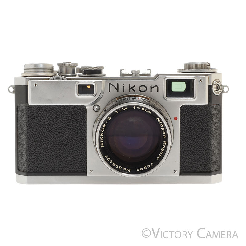 Nikon S2 Rangefinder Camera w/ Nikkor-S 5cm F1.4 Lens [EXC] - Victory Camera