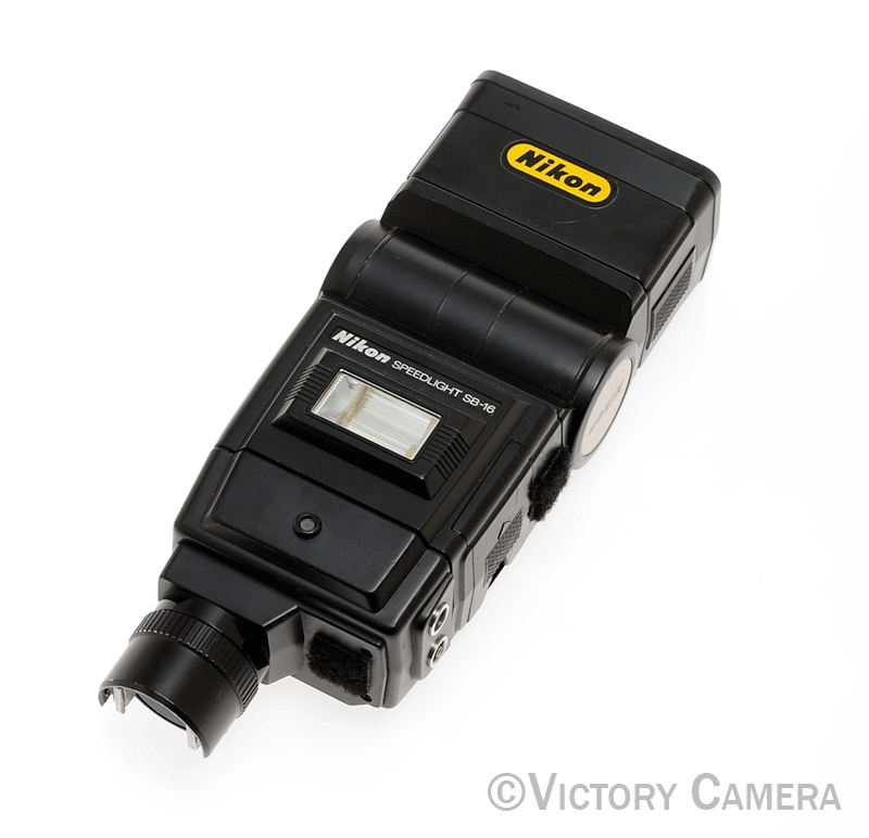 Nikon SB-16 SB-16B Speedlight Flash with AS-8 F3 Foot  [EXC] - Victory Camera