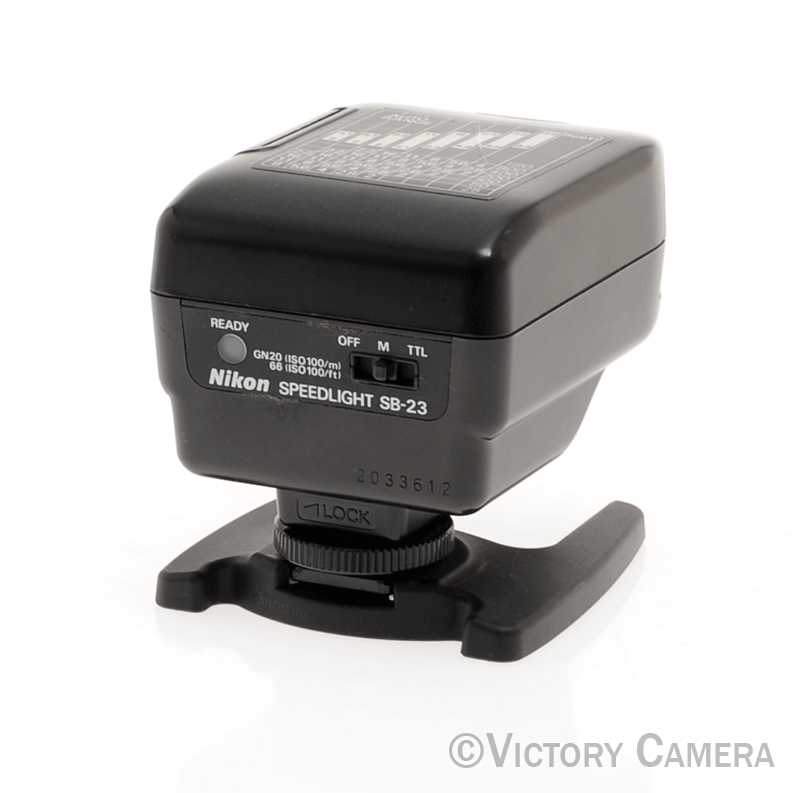 Nikon SB-23 TTL Flash For Nikon Film Cameras [EXC] - Victory Camera