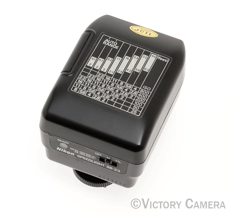 Nikon SB-23 TTL Flash For Nikon Film Cameras [EXC] - Victory Camera