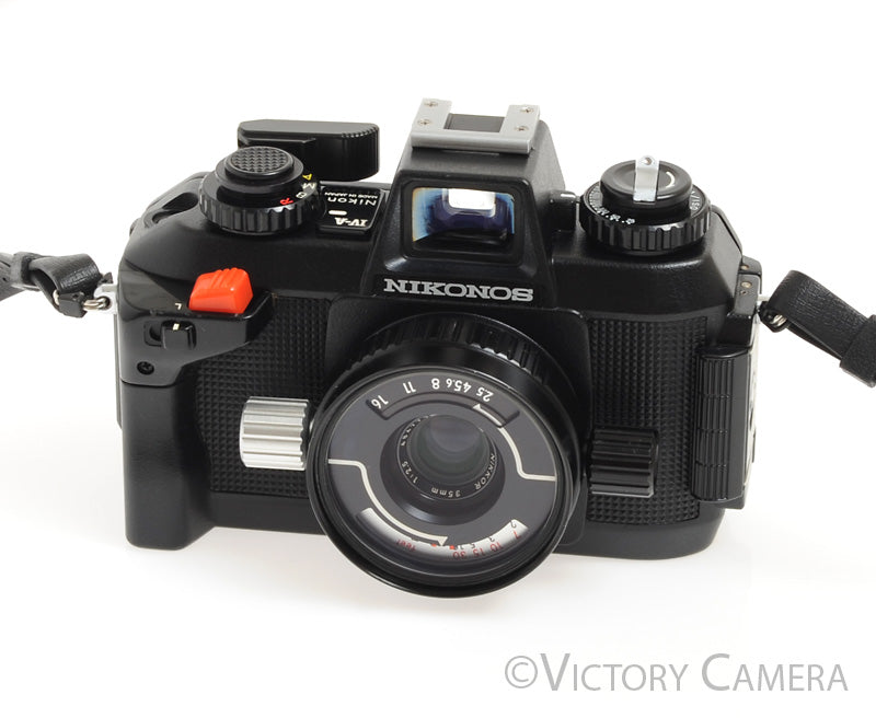 Nikon Nikonos IV-A Underwater 35mm Film Camera w/ 35mm f2.5 Lens -Clean- - Victory Camera