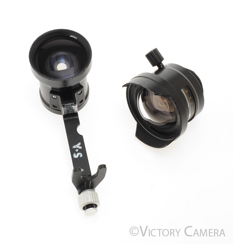 Nikon UW-Nikkor 15mm f2.8 Underwater Lens w/ Finder -Serial #13- [EXC] - Victory Camera