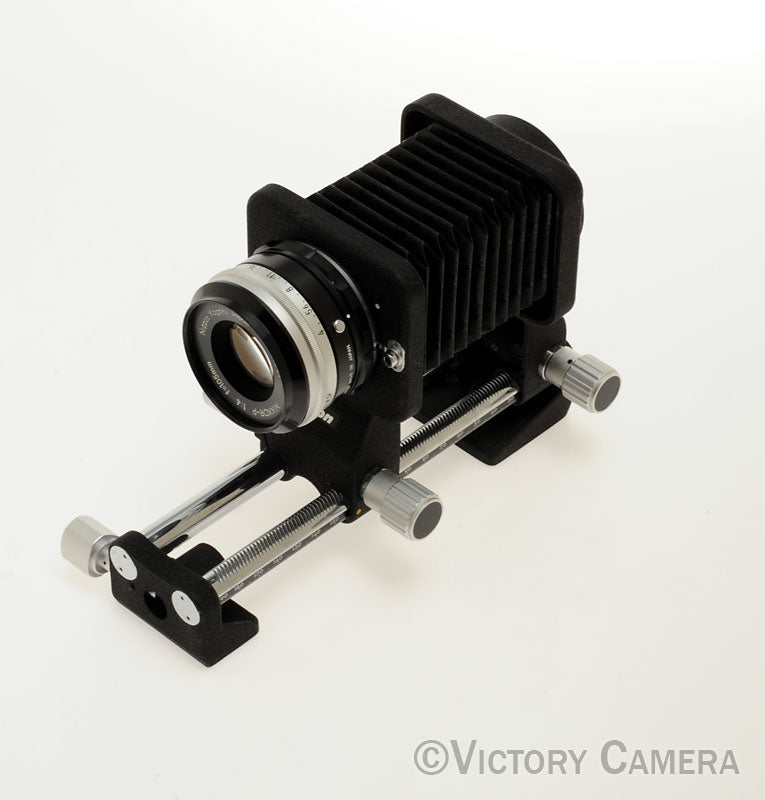 Nikon Nikkor-P 105mm f4 Short Lens for Bellows w/ PB-5 [EXC+] - Victory Camera