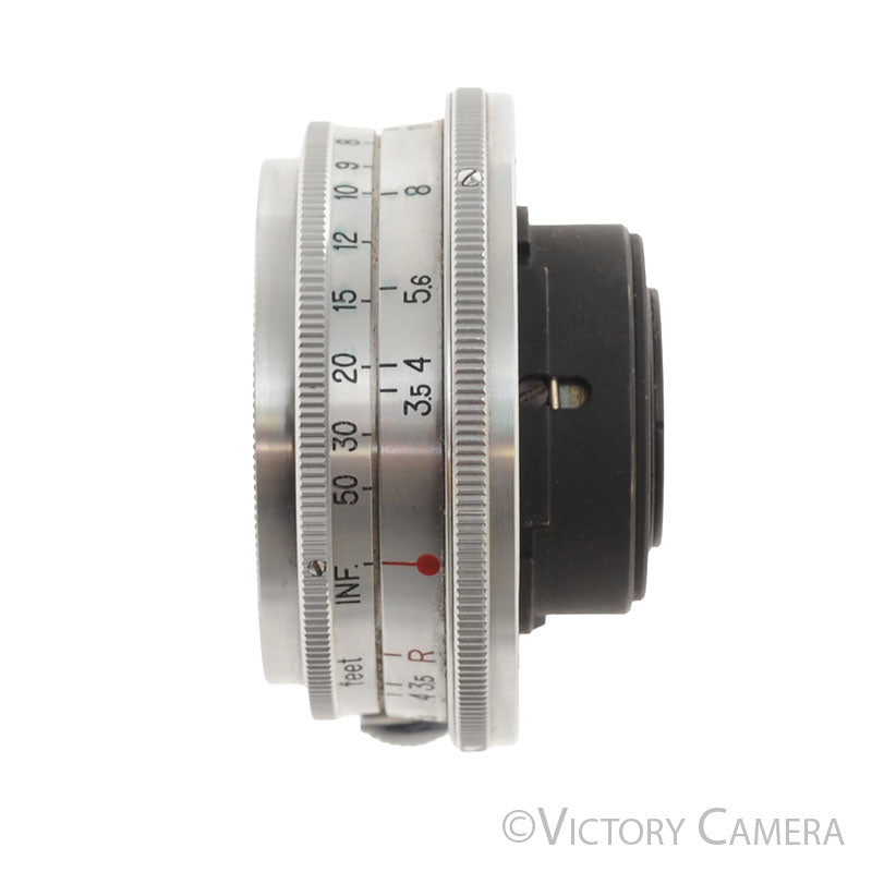 Nippon Kogaku W-Nikkor.C 2.8cm 28mm f3.5 Chrome Nikon S Lens - Victory Camera