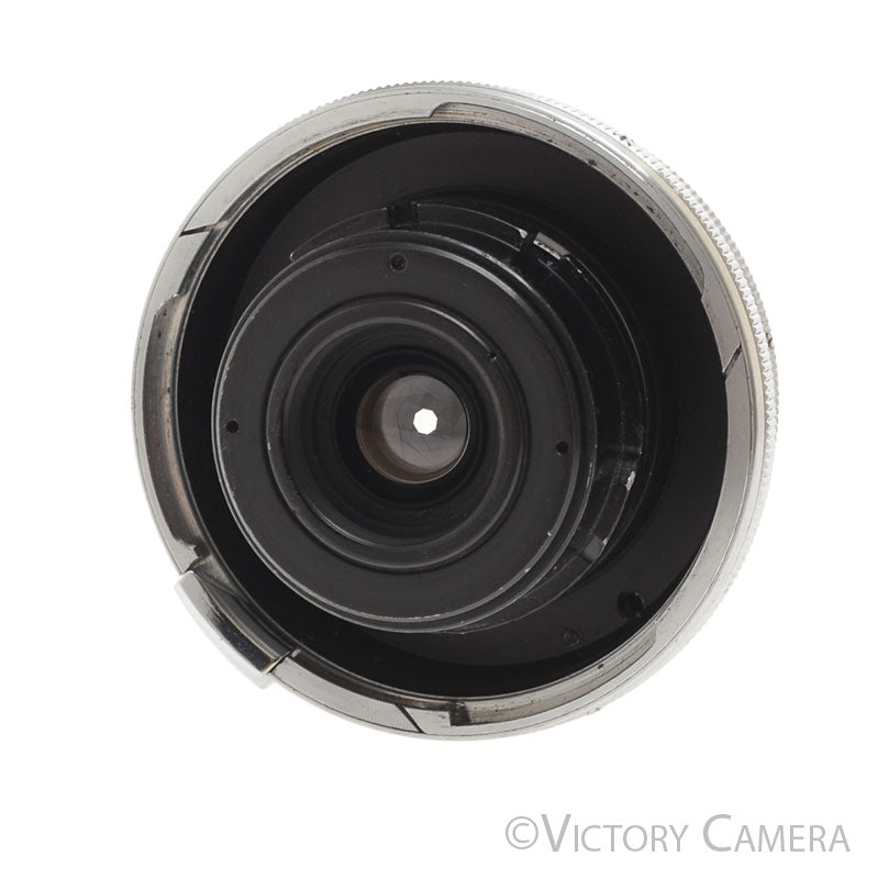 Nippon Kogaku W-Nikkor.C 2.8cm 28mm f3.5 Black Nikon S Lens  [EXC+] - Victory Camera
