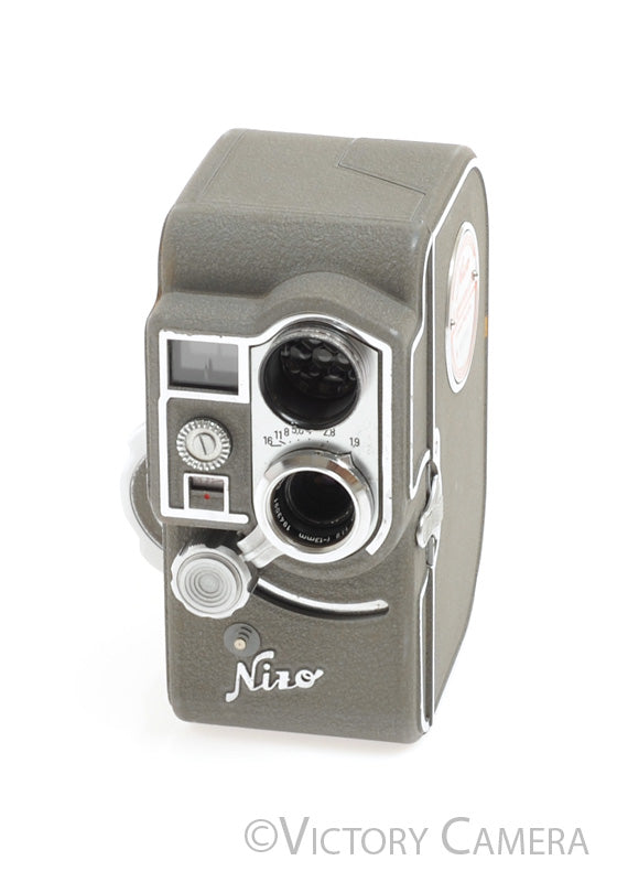 Nizo Exposomat 8 German 8mm Cine Camera w/ 26mm 13mm 6.5mm Lenses [EXC] - Victory Camera
