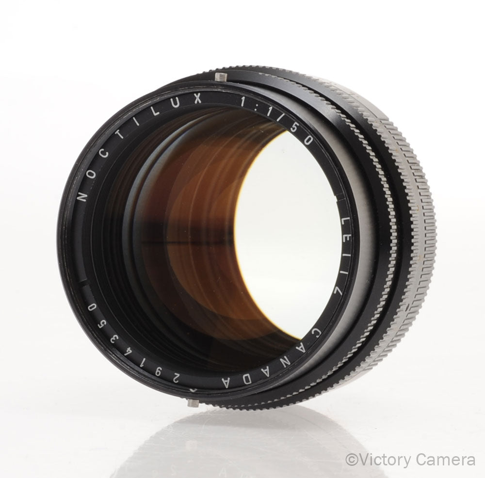 Leitz Leica Noctilux 50mm F1 e58 FAST M Mount Lens [EXC] - Victory Camera