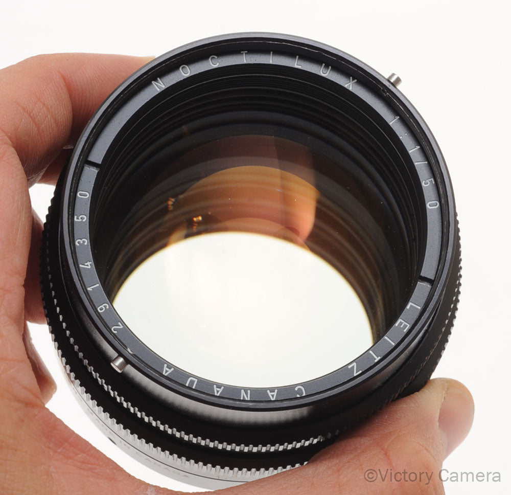 Leitz Leica Noctilux 50mm F1 e58 FAST M Mount Lens [EXC] - Victory Camera